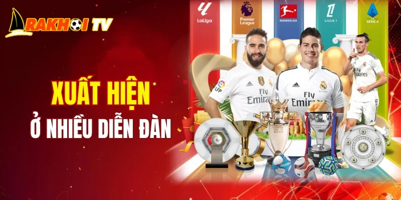 RAKHOITV xuất hiện ở nhiều diễn đàn